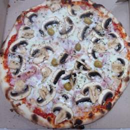 Pizza de Champiñones (Grande)